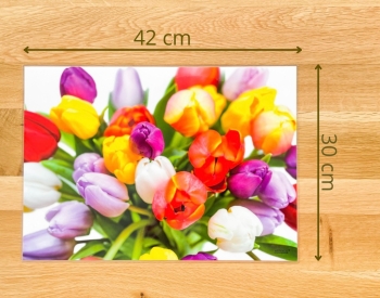 Tischset Platzset abwaschbar For You (Tulips) von ARTIPICS